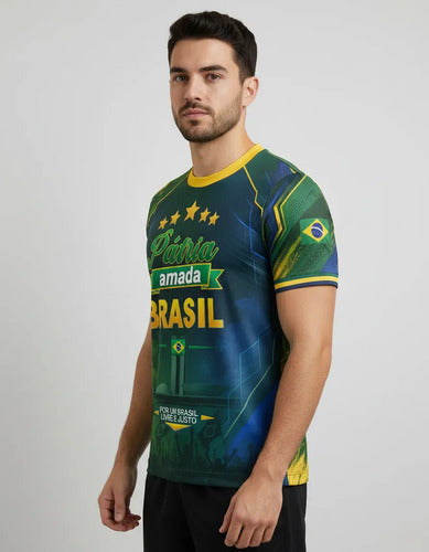 Camiseta Patriota Brasil - Coleção AcordaBrasil!™