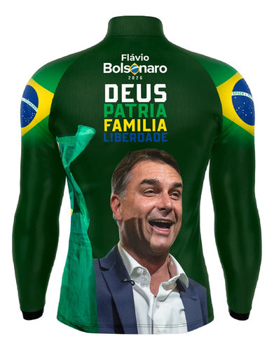 Camisa Flávio Bolsonaro Presidente - Coleção AcordaBrasil!™