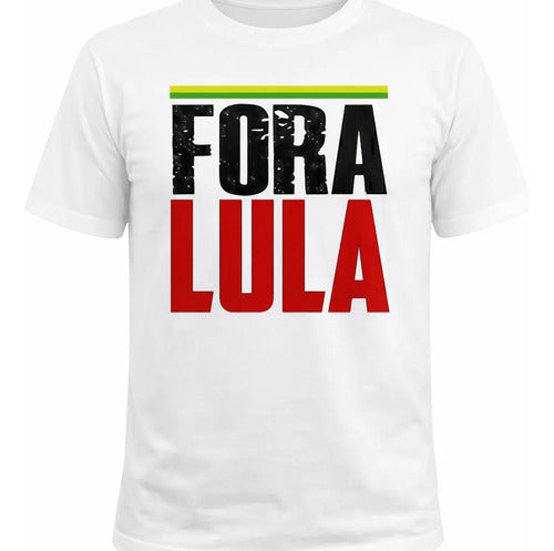 Camisa Fora Lula - Coleção AcordaBrasil!™