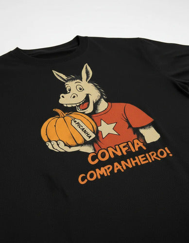 Camiseta Confia Companheiro - Coleção AcordaBrasil!™