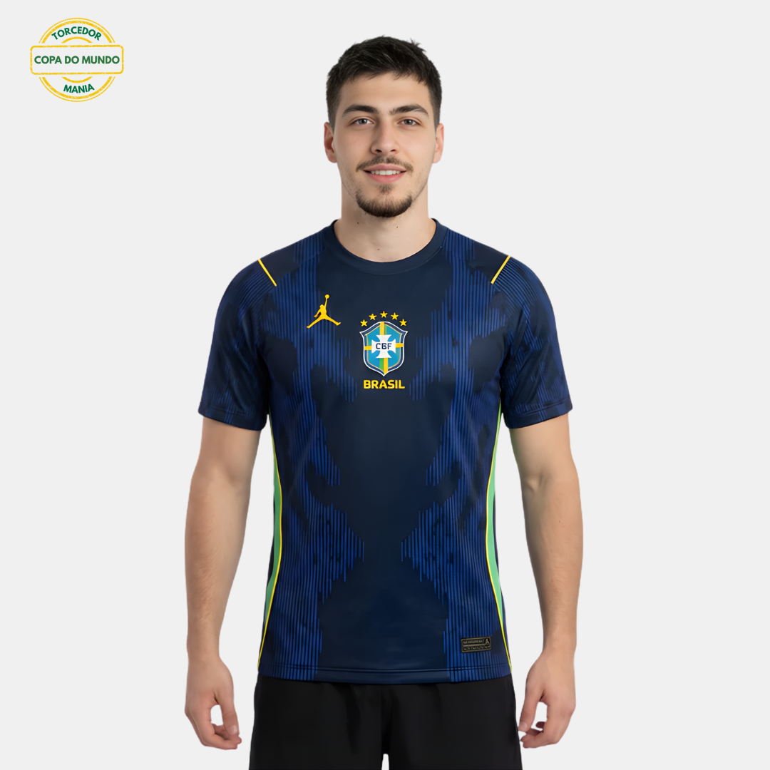 Camisa Seleção Brasileira 2026 Azul