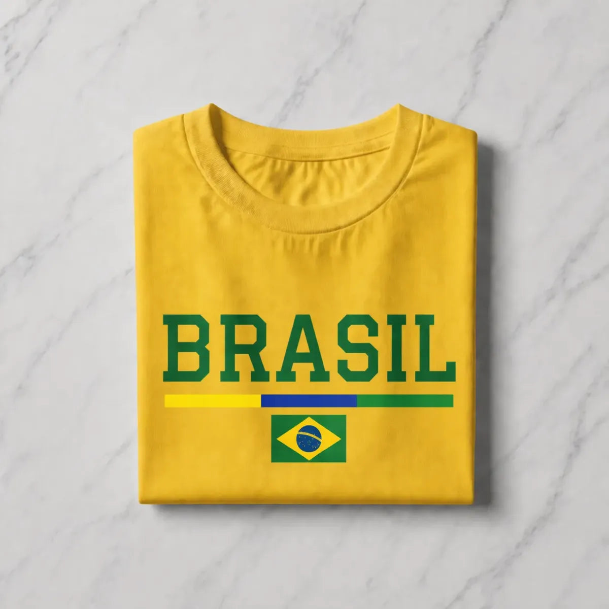 Camiseta Brasil Clássica - Coleção AcordaBrasil!™ [100% ALGODÃO]