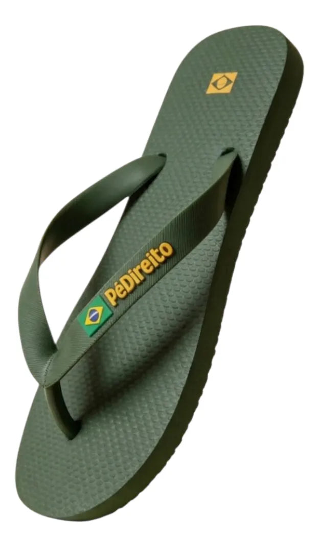 Chinelo Pé Direito Unissex - Coleção AcordaBrasil!™ [100% Brasileira]