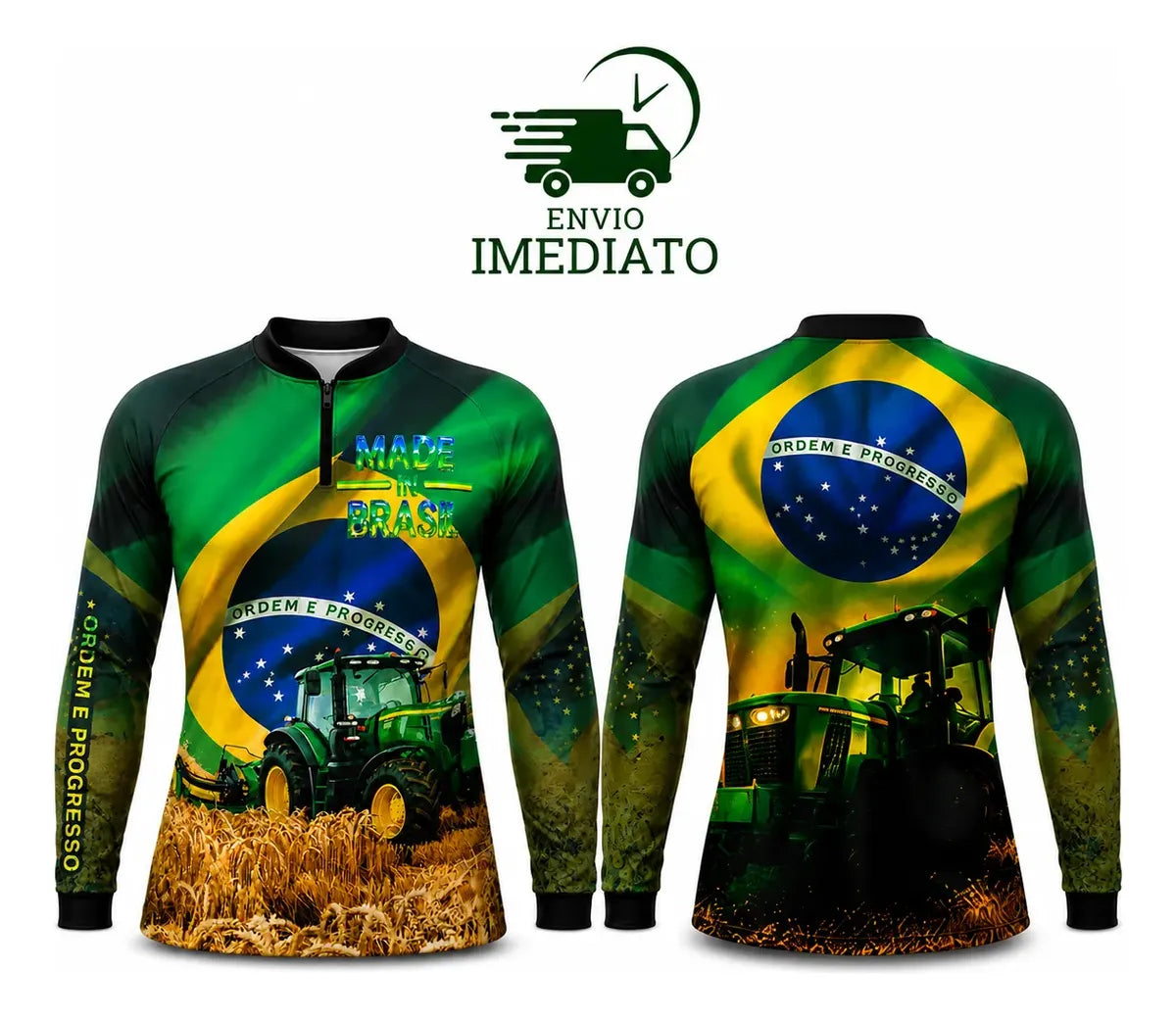Camiseta AgroBrasil Bruto - Coleção AcordaBrasil!™ [UV50] [OFERTA LEVE 3 PAGUE 1]