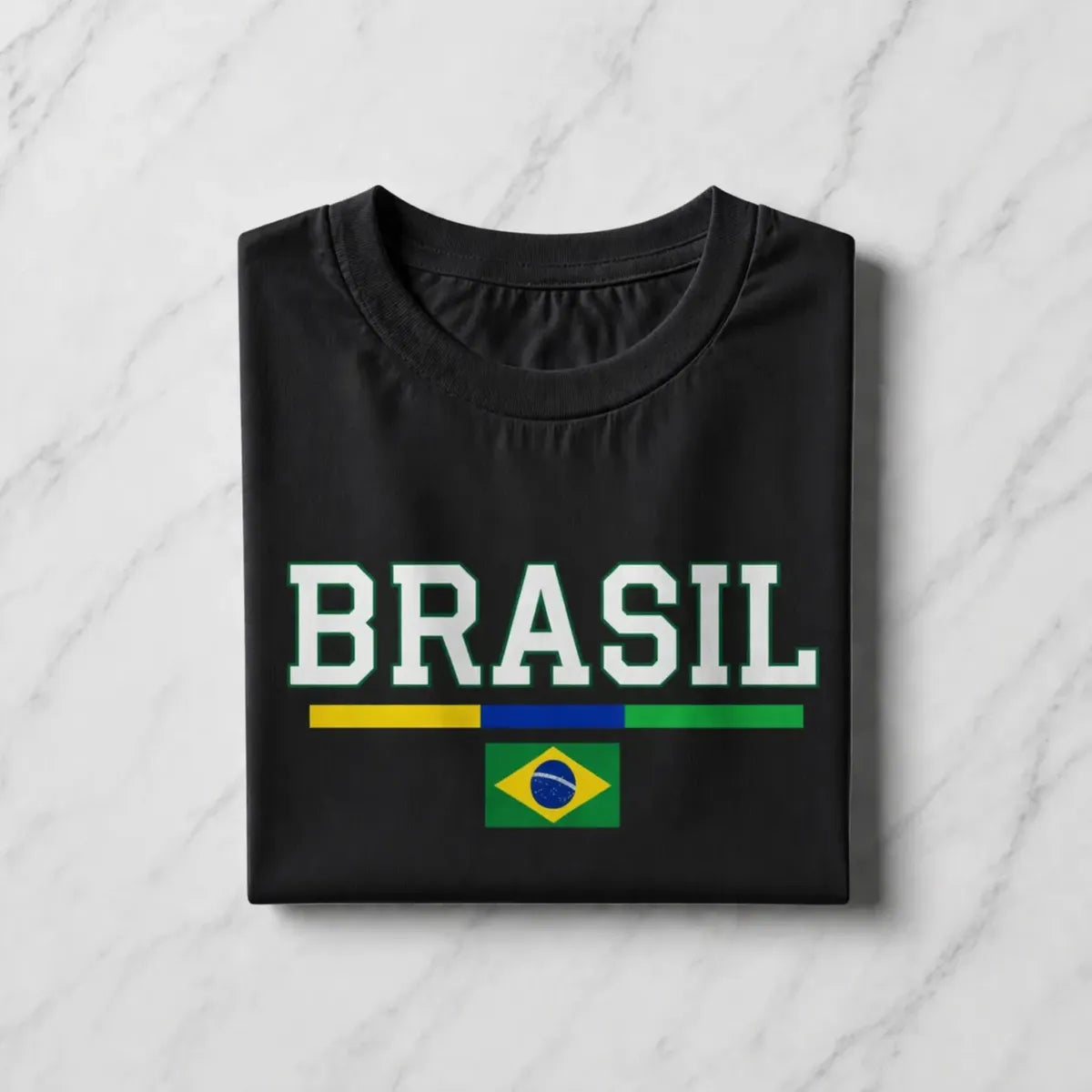 Camiseta Brasil Clássica - Coleção AcordaBrasil!™ [100% ALGODÃO]