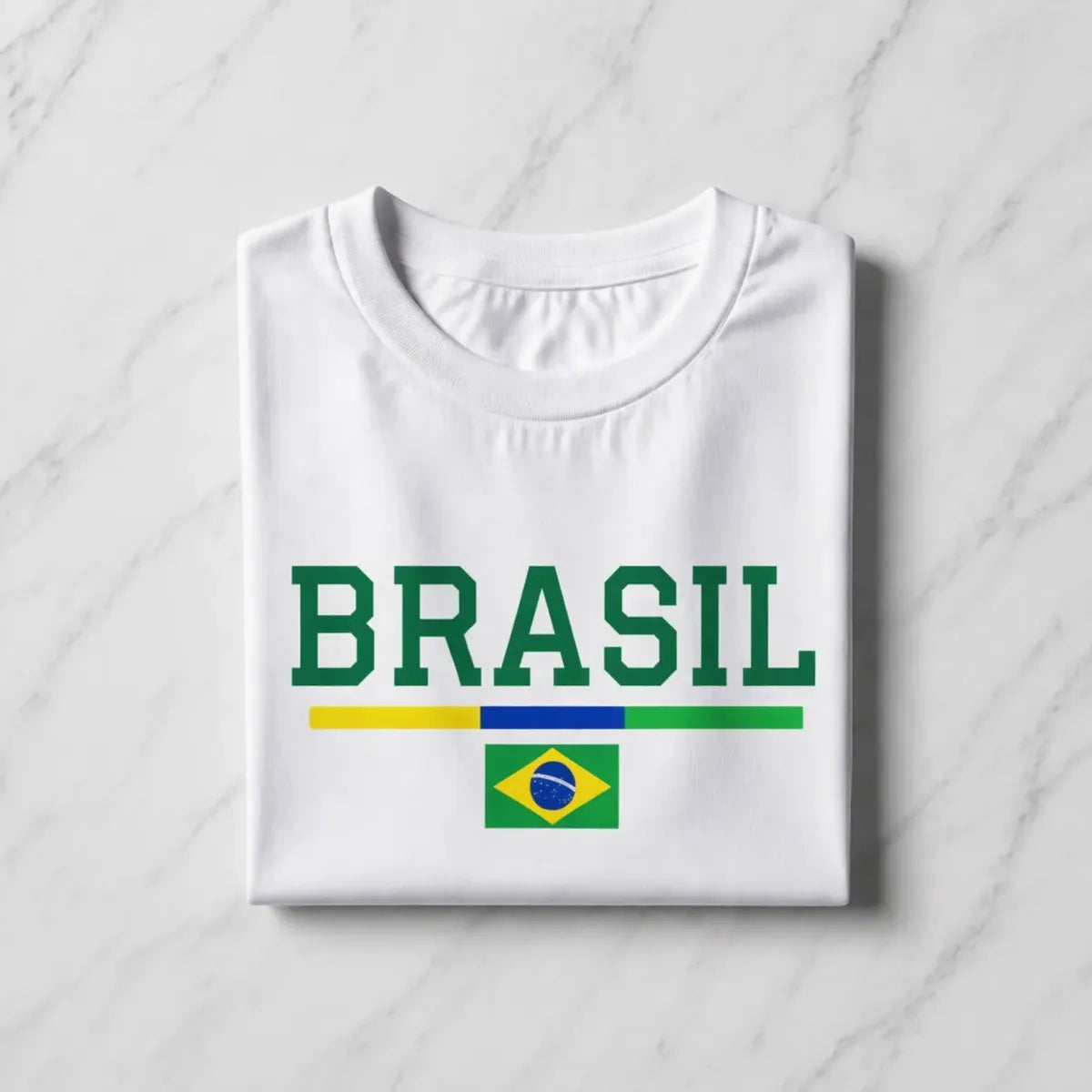 Camiseta Brasil Clássica - Coleção AcordaBrasil!™ [100% ALGODÃO]