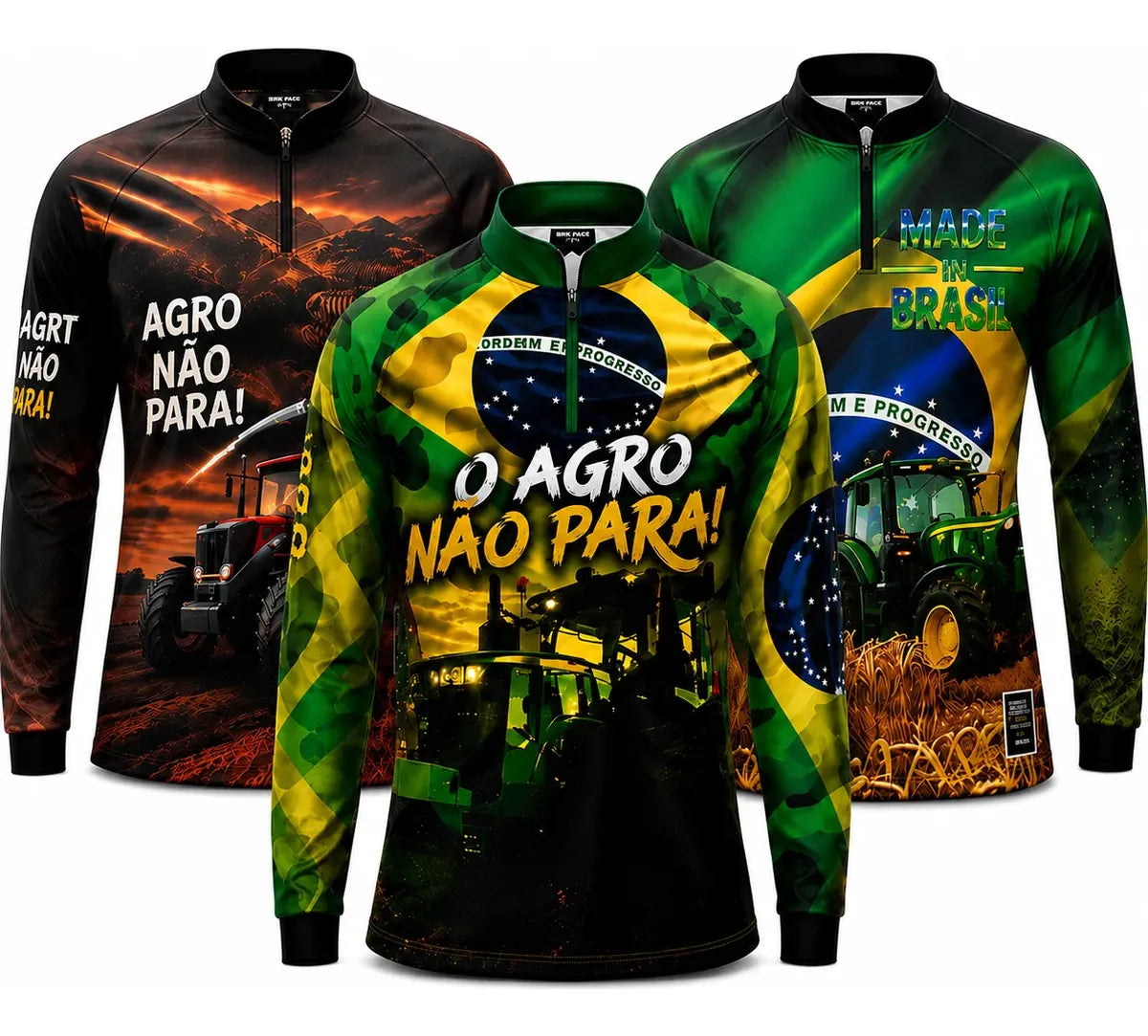 Camiseta AgroBrasil Bruto - Coleção AcordaBrasil!™ [UV50] [OFERTA LEVE 3 PAGUE 1]