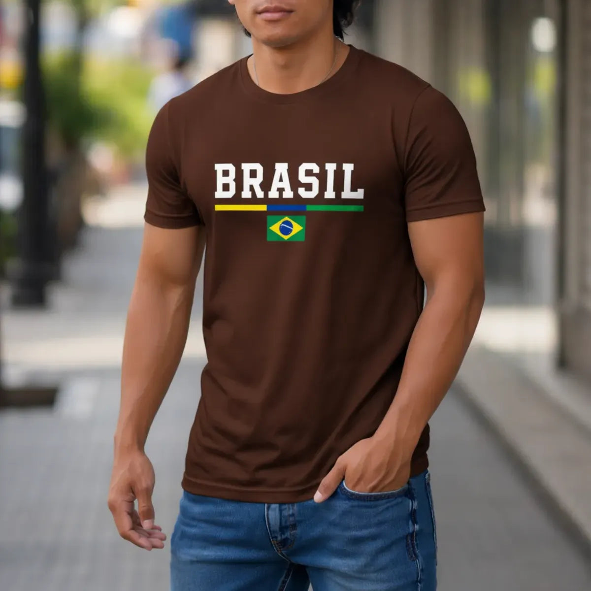 Camiseta Brasil Clássica - Coleção AcordaBrasil!™ [100% ALGODÃO]