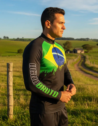 Camiseta Agro Bruto - Coleção AcordaBrasil!™  [Proteção UV+]