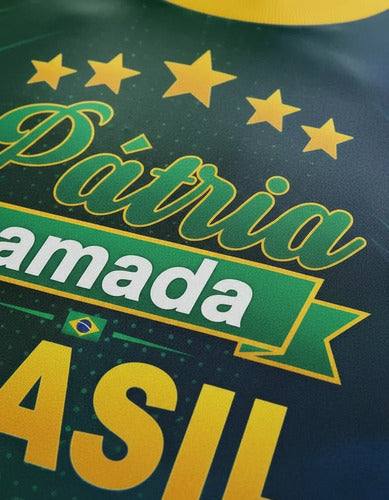Camiseta Patriota Brasil - Coleção AcordaBrasil!™