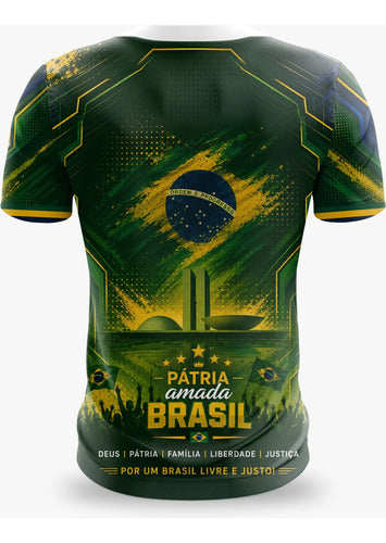 Camiseta Patriota Brasil - Coleção AcordaBrasil!™