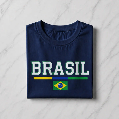 Camiseta Brasil Clássica - Coleção AcordaBrasil!™ [100% ALGODÃO]