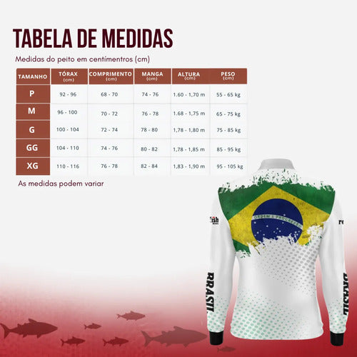 Camiseta Brasil UV - Coleção AcordaBrasil!™ [PROTEÇÃO UV]