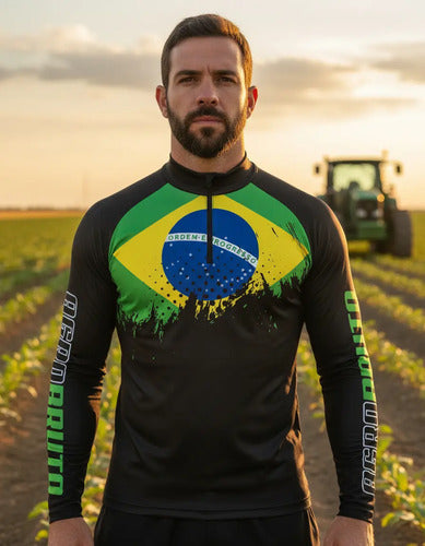 Camiseta Agro Bruto - Coleção AcordaBrasil!™  [Proteção UV+]