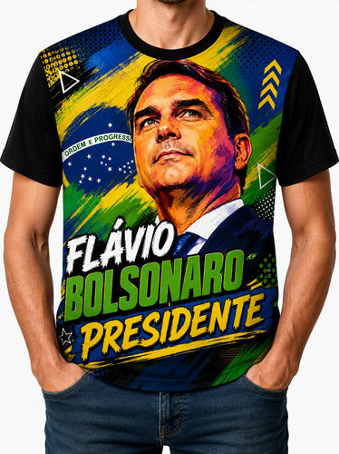Camiseta Flávio Presidente - Coleção AcordaBrasil!™