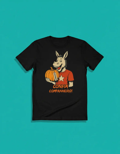 Camiseta Confia Companheiro - Coleção AcordaBrasil!™