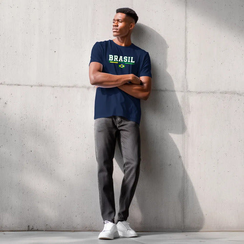 Camiseta Brasil Clássica - Coleção AcordaBrasil!™ [100% ALGODÃO]