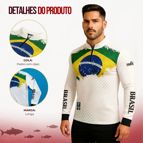 Camiseta Brasil UV - Coleção AcordaBrasil!™ [PROTEÇÃO UV]