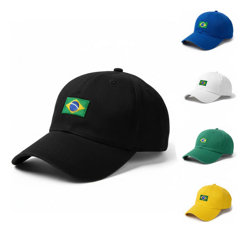 Boné Brasil Brasileiro - Coleção AcordaBrasil!™ [OFERTA PAGUE 3 LEVE 5]