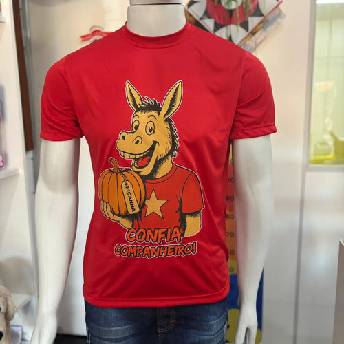 Camiseta Confia Companheiro - Coleção AcordaBrasil!™