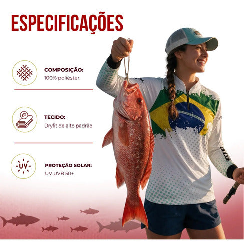 Camiseta Brasil UV - Coleção AcordaBrasil!™ [PROTEÇÃO UV]