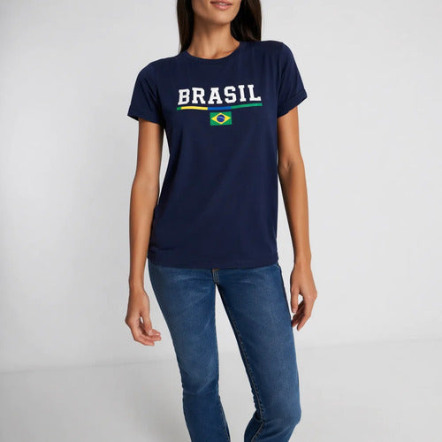 Camiseta Brasil Clássica - Coleção AcordaBrasil!™ [100% ALGODÃO]