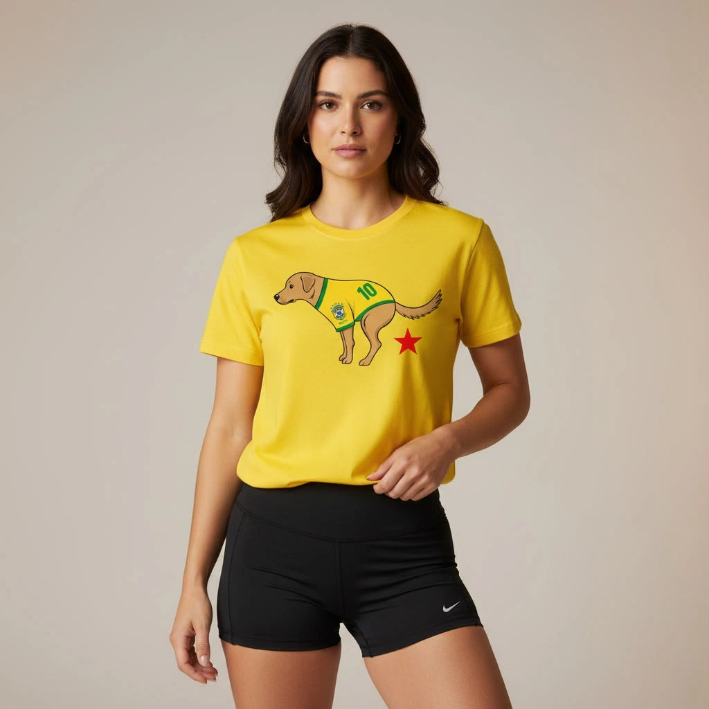 Camiseta Caramelo Brasileiro — Coleção AcordaBrasil!™ [+ 2 BRINDES EXCLUSIVOS]
