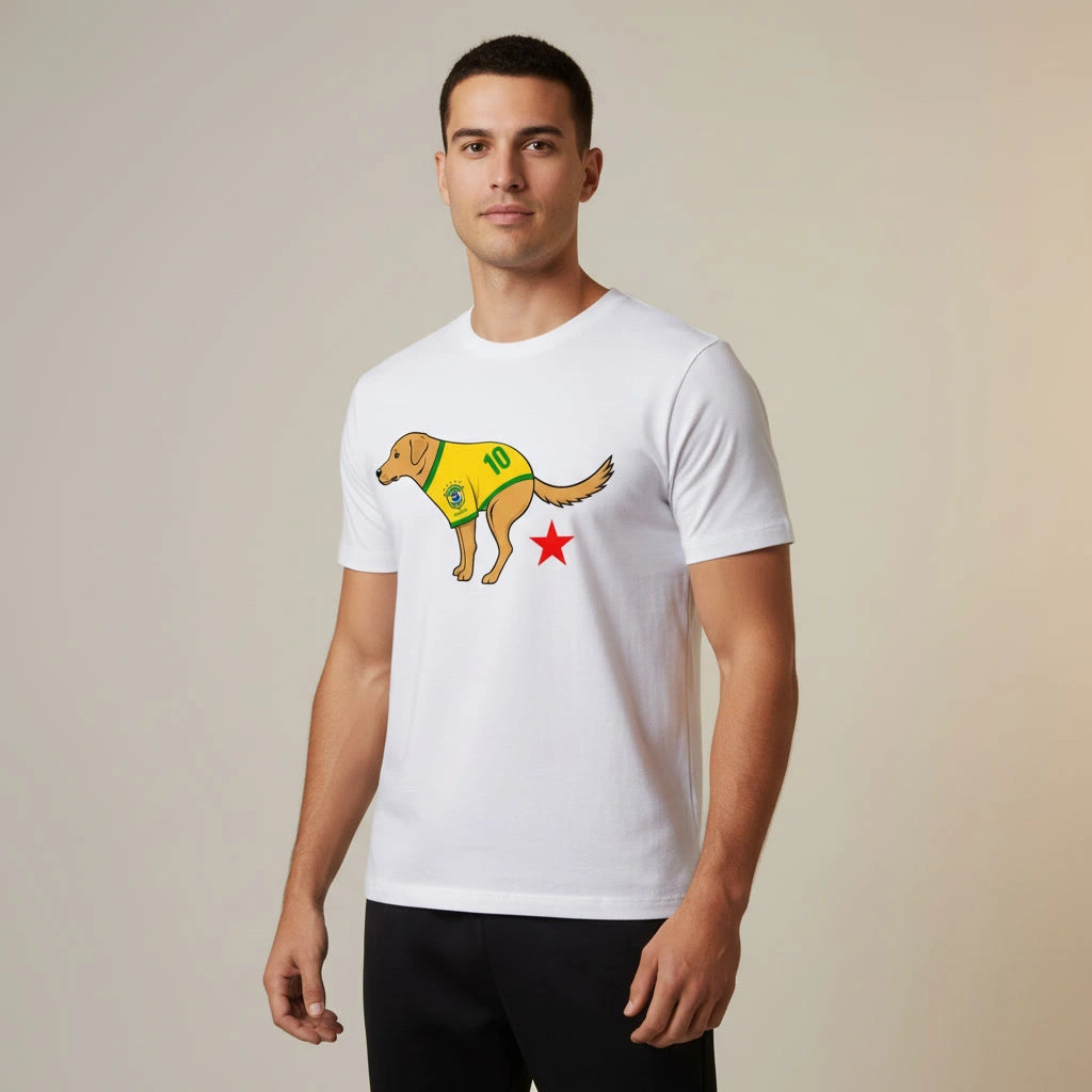 Camiseta Caramelo Brasileiro — Coleção AcordaBrasil!™ [+ 2 BRINDES EXCLUSIVOS]